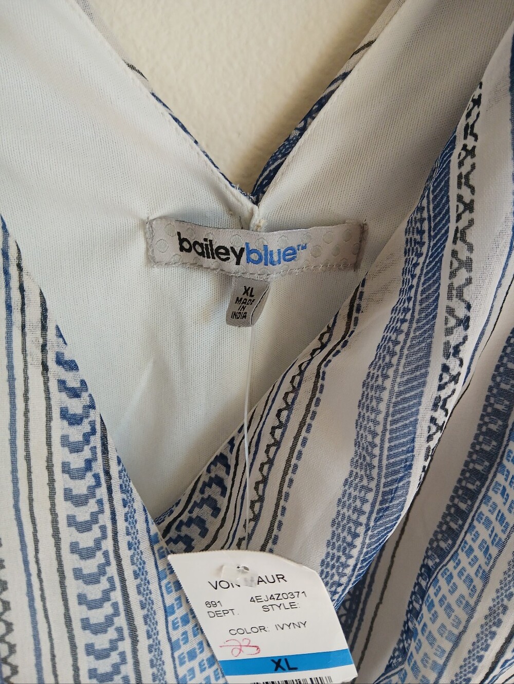 Baileyblue Romper Size XL NWF Lined